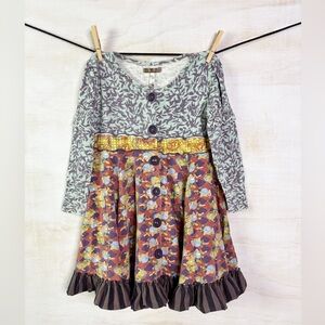 Matilda Jane Multi-Coloured Floral Patterned Kids Dress